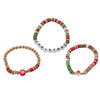 Braccialetti di Natale leggeri per decorazioni natalizie set da 3