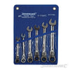 Set Silverline chiavi testa fissa croce cricchetto 180° acciaio da 8 a 17mm Prezzo - Eternal Brico