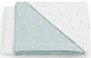 Set Lenzuola 3 pz Italbaby Stelline Menta