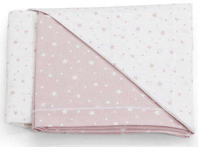 Completo Sfilabile PONY Italbaby Stelline 4 Pz. Rosa