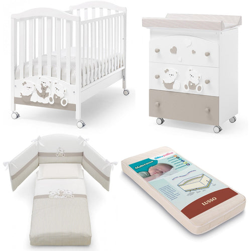 Set Promo Erbesi Mirtillo Bianco/Tortora