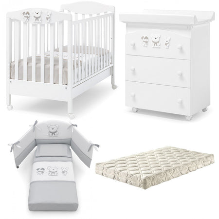 Set Promo Erbesi Pongo Bianco Bianco