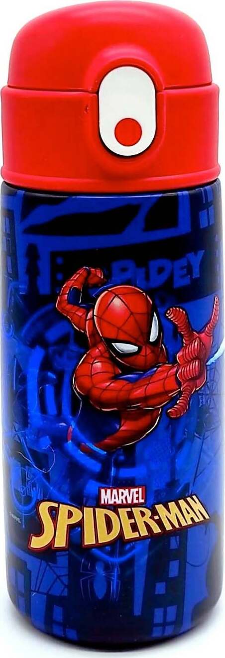 Seven Borraccia Termica in Acciaio Spiderman per Ragazzi Cancelleria e prodotti per ufficio/Scuola e materiale didattico/Materiale scolastico/Portapranzo e borracce/Borracce Cartoleria Deja Vu - Crotone, Commerciovirtuoso.it