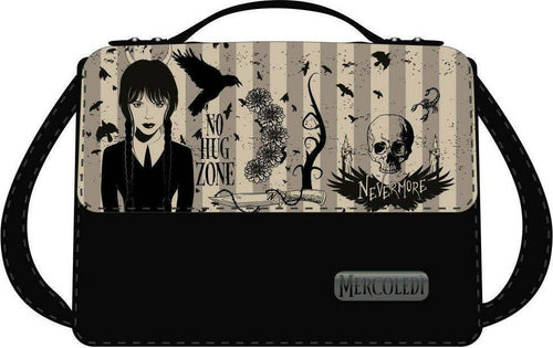 Seven Borsa Mercoledì Addams Bambina Con Tracolla e Maniglia Borsetta Bimba Mercoledì Wednesday Moda/Bambine e ragazze/Borse Cartoleria Deja Vu - Crotone, Commerciovirtuoso.it