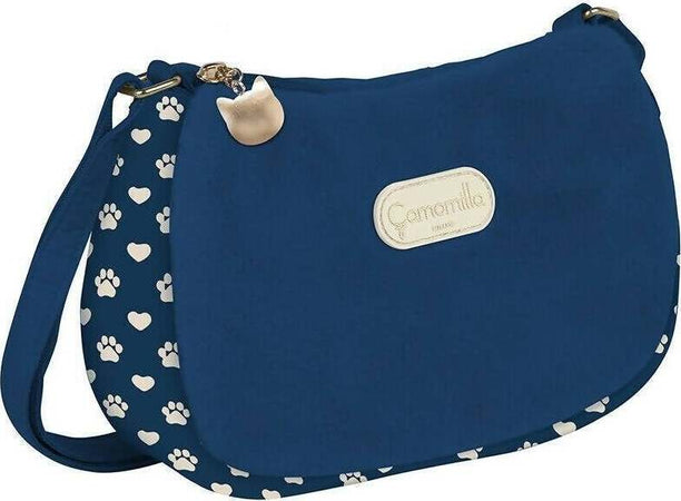 Borsa Spiaggia Camomilla Milano | Stampa Floreale | Chiusura Con Cerniera | 35x27x16cm - Foto 12