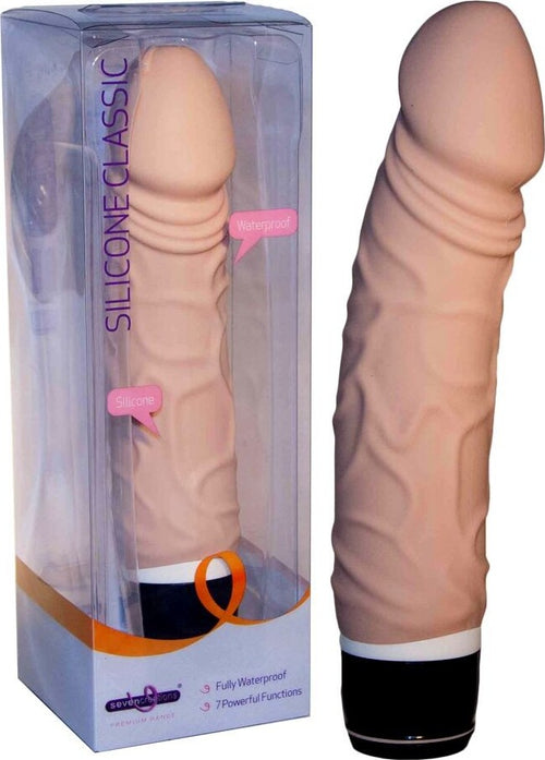 Seven Creations Classic Flesh Fallo Realistico Vibrante In Silicone Color Carne Cm 19 Salute e cura della persona/Erotismo e contraccezione/Sex toys/Vibratori/Vibratori realistici Kondorama - Martinsicuro, Commerciovirtuoso.it