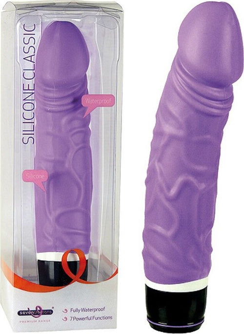 Seven Creations Classic Purple – Fallo Realistico Vibrante In Silicone Viola Cm 19 Salute e cura della persona/Erotismo e contraccezione/Sex toys/Vibratori/Vibratori realistici Kondorama - Martinsicuro, Commerciovirtuoso.it