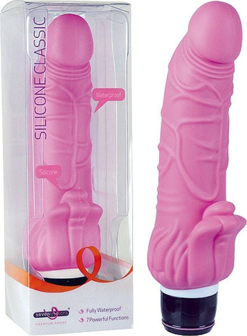 Seven Creations Stimu Pink – Fallo Realistico Vibrante Con Stimolatore In Silicone Rosa Cm 19 Salute e cura della persona/Erotismo e contraccezione/Sex toys/Vibratori/Vibratori realistici Kondorama - Martinsicuro, Commerciovirtuoso.it