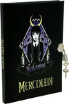 Seven Diario Segreto Mercoledi Wednesday Addams - Diario Segreto Con Lucchetto, 15x21cm Cancelleria e prodotti per ufficio/Scuola e materiale didattico/Materiale scolastico/Diari dell'amicizia Cartoleria Deja Vu - Crotone, Commerciovirtuoso.it