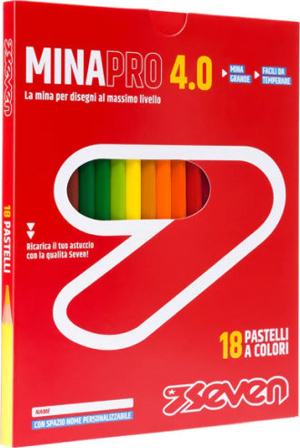 Seven Set Matite Colorate Confezione Pastelli Colorati - Matite Colorate Scuola, Ufficio - Pastelli Mina 4.0 - Spazio Etichetta Nome - Matite Scuola, Pastelli Scuola - Scatola Da Cancelleria e prodotti per ufficio/Penne matite scrittura e correzione/Matite/Matite colorate Cartoleria Deja Vu - Crotone, Commerciovirtuoso.it