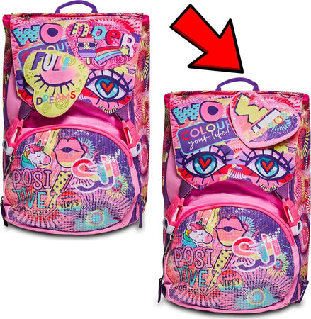 Seven Sj Gang Facce Da Sj Girl Zaino Scuola Rosa Estensibile Reversibile Zaino 28 LT Spallacci Regolabili Imbottiti Cancelleria e prodotti per ufficio/Scuola e materiale didattico/Materiale scolastico/Cartelle e zaini per la scuola/Zaini per ragazzi Cartoleria Deja Vu - Crotone, Commerciovirtuoso.it