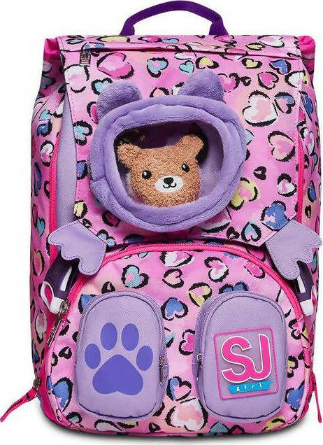 Seven Sj Gang Zaino Estensibile Big Fleecy Girl per Bambine Cancelleria e prodotti per ufficio/Scuola e materiale didattico/Materiale scolastico/Cartelle e zaini per la scuola/Zaini per ragazzi Cartoleria Deja Vu - Crotone, Commerciovirtuoso.it