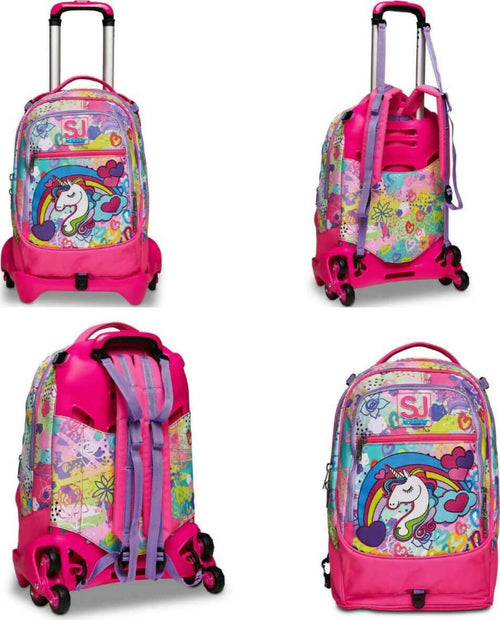 Seven Trolley Jack 3 Ruote - Magicflip Girl Zaino per La Scuola per Bambine E Ragazze Cancelleria e prodotti per ufficio/Scuola e materiale didattico/Materiale scolastico/Cartelle e zaini per la scuola/Zaini per ragazzi Cartoleria Deja Vu - Crotone, Commerciovirtuoso.it