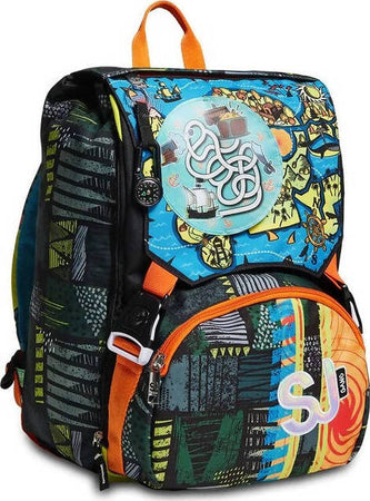 Seven Zaino Estensibile Grande Bambino Big Sj Gang Sea Pirate Boy Con Pattine Intercambiabili Zaino per La Scuola a Doppio Scomparto Con Spallacci Imbottiti E Schienale Preformato 27x41x16(+6) Cm Cancelleria e prodotti per ufficio/Scuola e materiale didattico/Cartelle e zaini per la scuola/Cartelle Cartoleria Deja Vu - Crotone, Commerciovirtuoso.it