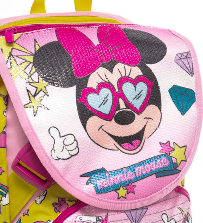 Seven Zaino Scuola Minnie Pink Vibes + Astuccio 3 Zip Completo Zaino Scuola Elementare 30 Lt Rosa E Giallo Estensibile Moda/Valigie borse e accessori da viaggio/Zaini/Zainetti per bambini Cartoleria Deja Vu - Crotone, Commerciovirtuoso.it