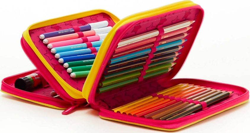 Seven Zaino Scuola Minnie Pink Vibes + Astuccio 3 Zip Completo Zaino Scuola Elementare 30 Lt Rosa E Giallo Estensibile Moda/Valigie borse e accessori da viaggio/Zaini/Zainetti per bambini Cartoleria Deja Vu - Crotone, Commerciovirtuoso.it