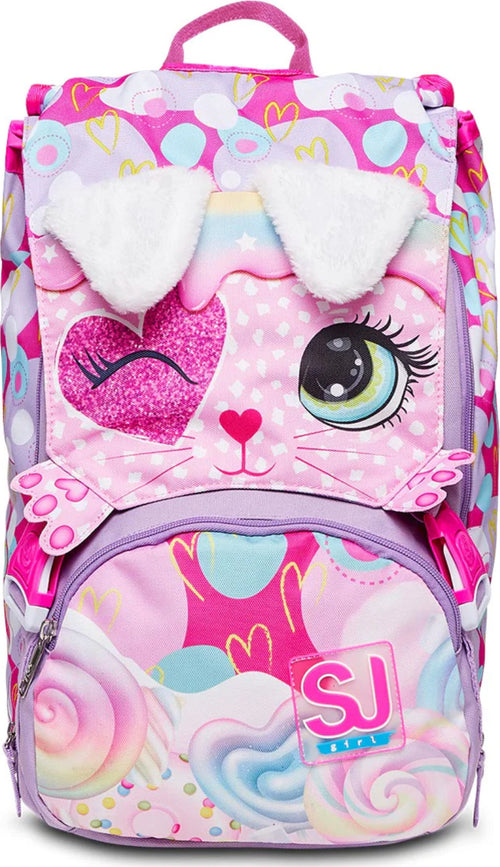 Seven-Zaino-Scuola-Sdoppiabile-Big-Sj-Gang-Heart-Lolly-per-Bambine