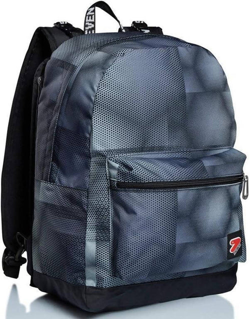 Seven Zaino The Double Reversibile Cyberspace Grigio Zaino Scuola 29 Lt Invicta