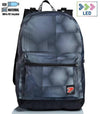 Seven Zaino The Double Reversibile Cyberspace Grigio Zaino Scuola 29 Lt Invicta