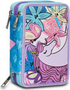 12287554 Astuccio Scuola 3 Zip Sj Girl per Bambine 45 Pezzi Cancelleria e prodotti per ufficio/Scuola e materiale didattico/Materiale scolastico/Cartelle e zaini per la scuola/Astucci Cartoleria Deja Vu - Crotone, Commerciovirtuoso.it