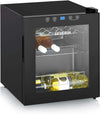 SEVERIN Cantinetta Vino 15 Bottiglie, Classe F Ripiani in Legno Temperatura 5° - 18°C colore Nero - WKS 8907