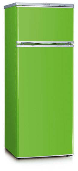 Severin DT 8786 Frigorifero con Congelatore, Capacità 209 Litri, Verde