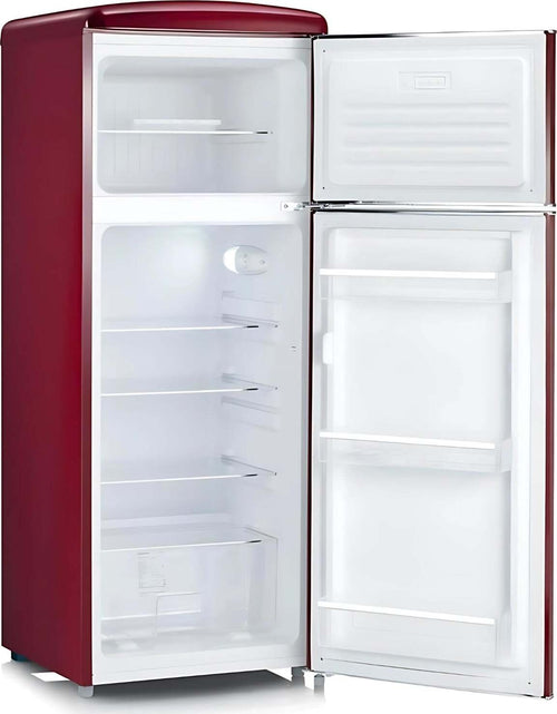 Severin-Frigorifero-Retrò-Doppia-Porta-Rkg-8931-Vinaccia