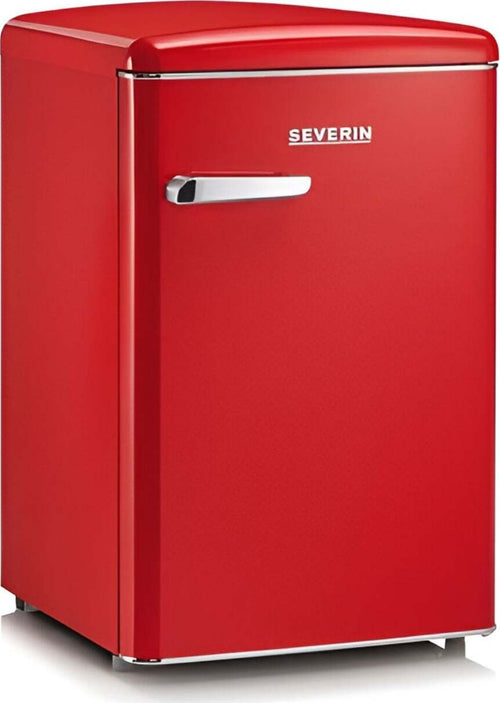 Severin-Frigorifero-Tavolo-Retrò-Rks-8830-Rosso