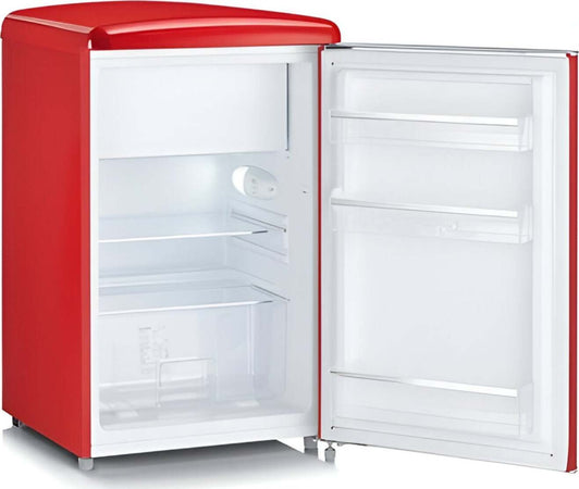 Severin-Frigorifero-Tavolo-Retrò-Rks-8830-Rosso