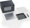 Severin TO 2067 Forno elettrico 20 L con Teglia e Griglia 1500 W Nero 44.5 x 38