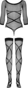 Sexy Lingerie Obsessive Bielizna Bodystocking G320 taglia Unica Bodystocking Salute e cura della persona/Erotismo e contraccezione/Abbigliamento erotico/Donna/Body e Teddy Kondorama - Martinsicuro, Commerciovirtuoso.it