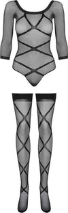Sexy Lingerie Obsessive Bielizna Bodystocking G320 taglia Unica Bodystocking Salute e cura della persona/Erotismo e contraccezione/Abbigliamento erotico/Donna/Body e Teddy Kondorama - Martinsicuro, Commerciovirtuoso.it