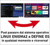 OCTAGON SF8008 4K UHD Combo DVB-S2X+DVB-T2/C Multistream T2MI Wifi Dual Boot Linux Enigma2 e Define OS