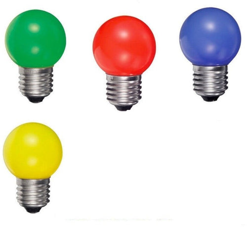 SFERA COLORATA A LED E14 / E27