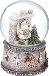 Sfera di cristallo natalizia Babbo Natale con caminetto in poliresina decorazione per interno h14 cm Casa e cucina/Decorazioni per interni/Addobbi e decorazioni per ricorrenze/Decorazioni natalizie/Neve artificiale MagiediNatale.it - Altamura, Commerciovirtuoso.it