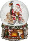 Sfera di cristallo natalizia con Babbo Natale con Lampada e Musica decorazione per interno h 20 cm Casa e cucina/Decorazioni per interni/Addobbi e decorazioni per ricorrenze/Decorazioni natalizie/Neve artificiale MagiediNatale.it - Altamura, Commerciovirtuoso.it