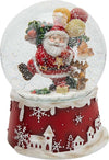 Sfera di cristallo natalizia con Babbo Natale decorazione per interno ad acqua da 10 cm Casa e cucina/Decorazioni per interni/Addobbi e decorazioni per ricorrenze/Decorazioni natalizie/Neve artificiale MagiediNatale.it - Altamura, Commerciovirtuoso.it