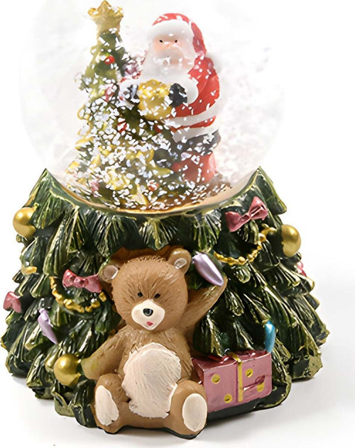 Sfera di cristallo natalizia con Babbo Natale decorazione per interno ad acqua da 7,50 cm Casa e cucina/Decorazioni per interni/Addobbi e decorazioni per ricorrenze/Decorazioni natalizie/Neve artificiale MagiediNatale.it - Altamura, Commerciovirtuoso.it