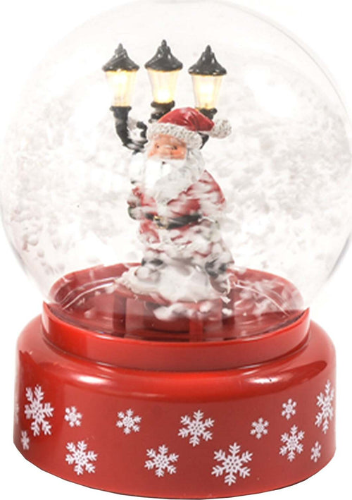 Sfera di cristallo natalizia con sensore sonoro e musica, Babbo Natale decorazione ad acqua da 13 cm Casa e cucina/Decorazioni per interni/Addobbi e decorazioni per ricorrenze/Decorazioni natalizie/Neve artificiale MagiediNatale.it - Altamura, Commerciovirtuoso.it