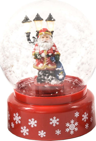 Sfera di cristallo natalizia con sensore sonoro e musica, Babbo Natale decorazione ad acqua da 13 cm Casa e cucina/Decorazioni per interni/Addobbi e decorazioni per ricorrenze/Decorazioni natalizie/Neve artificiale MagiediNatale.it - Altamura, Commerciovirtuoso.it