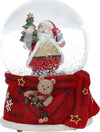 Sfera-di-vetro-Babbo-Natale-con-acqua-e-neve-decorazione-natalizia-h-14,5-cm