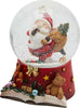 Sfera di vetro con acqua, carillon natalizio con Babbo Natale da Ø 10 x h 15 cm Casa e cucina/Decorazioni per interni/Addobbi e decorazioni per ricorrenze/Decorazioni natalizie/Neve artificiale MagiediNatale.it - Altamura, Commerciovirtuoso.it