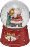 Sfera di vetro con acqua, decorazione natalizia con Babbo Natale da Ø 10 x h 14 cm Casa e cucina/Decorazioni per interni/Addobbi e decorazioni per ricorrenze/Decorazioni natalizie/Neve artificiale MagiediNatale.it - Altamura, Commerciovirtuoso.it
