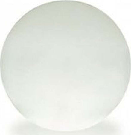 Sfera-Esterno/Interno-Contemporanea-Ball-Resina-Bianca-D45Cm
