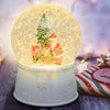 Sfera in vetro palla di neve decorata luminosa con led a luce bianco caldo ø13cm Casa e cucina/Decorazioni per interni/Addobbi e decorazioni per ricorrenze/Decorazioni natalizie/Neve artificiale MagiediNatale.it - Altamura, Commerciovirtuoso.it