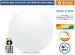 Sfera-Luminosa-41cm-Multicolor-Led-Rgb-3w-Ricaricabile-Telecomando-Ip67-Vt-7807