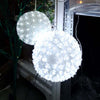Sfera luminosa decorazione natalizia con led luce fredda Ø 15 cm Casa e cucina/Decorazioni per interni/Addobbi e decorazioni per ricorrenze/Decorazioni natalizie/Addobbi e decorazioni/Palle e palline MagiediNatale.it - Altamura, Commerciovirtuoso.it