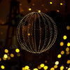 Sfera luminosa filo ramato con microled bianco caldo per esterno decorazione natalizia Casa e cucina/Decorazioni per interni/Addobbi e decorazioni per ricorrenze/Decorazioni natalizie/Luci natalizie/Catene luminose per esterni MagiediNatale.it - Altamura, Commerciovirtuoso.it