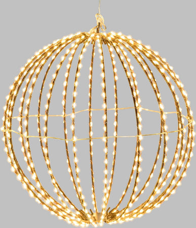 Sfera luminosa filo ramato con microled bianco caldo per esterno decorazione natalizia Casa e cucina/Decorazioni per interni/Addobbi e decorazioni per ricorrenze/Decorazioni natalizie/Luci natalizie/Catene luminose per esterni MagiediNatale.it - Altamura, Commerciovirtuoso.it