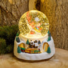 Sfera natalizia con glitter led in plastica con Babbo Natale e renne decorazione per interno h 18,5 cm Casa e cucina/Decorazioni per interni/Addobbi e decorazioni per ricorrenze/Decorazioni natalizie/Neve artificiale MagiediNatale.it - Altamura, Commerciovirtuoso.it